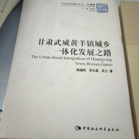 甘肃武威黄羊镇城乡一体化发展之路/中国国情调研丛书