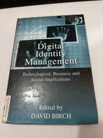 外文原版digital identity management