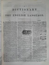 Webster's Dictionary a Dictionary of the English language DR. WEBSTER'S COMPLETE DICTIONARY OF THE ENGLISH LANGUAGE 韦伯斯特博士的完整词典