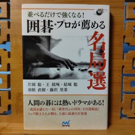 並べるだけで強くなる！　囲碁・プロが薦める名局選 囲碁人ブックス 职业棋手推荐的名局选 日文原版32开本围棋书 名局细解