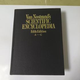 VAN NOSTRAND\'S SCIENTIFIC ENCYCLOPEDIA【A-G】（科学百科全书上册、第五版、大16开精装巨厚上册，近9品）