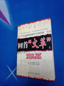 回首文革：中国十年"文革"分析与反思！上册