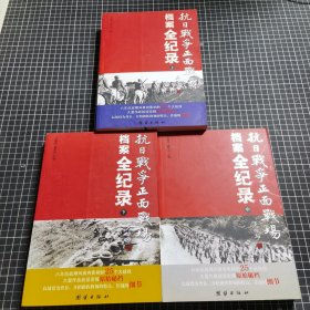 抗日战争正面战场档案全纪录（上、中、下）