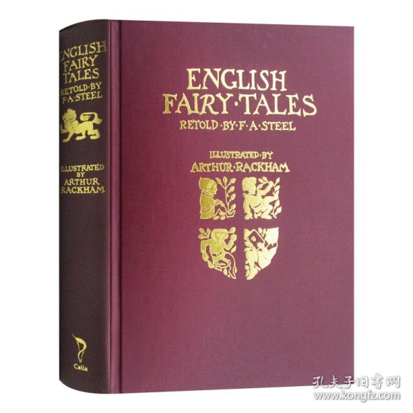 英文原版 English Fairy Tales 英国童话  布面精装 英文版 进口英语原版书籍