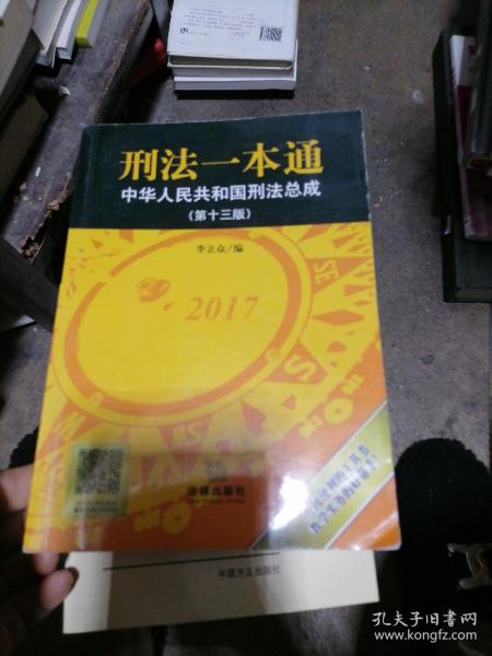 刑法一本通：中华人民共和国刑法总成（第十三版）