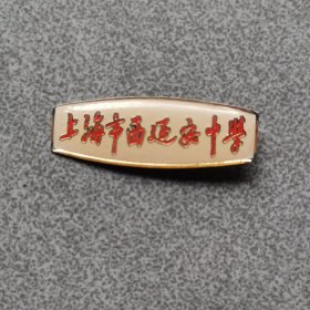 上海市西延安中学校徽