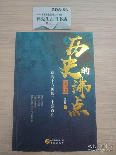 历史的沸点II（两晋十六国的二十张面孔 跌宕时代中的灵魂何处安放）