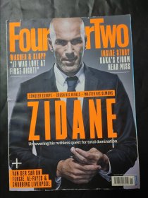 fourfourtwo 442 足球杂志 封面人物 齐达内 法国足球先生 zidane 皇家马德里