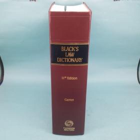 BLACK'S LAW DICTIONARY 11th Edition布莱克法律辞典11版