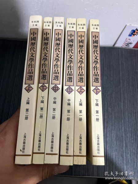 中国历代文学作品  上 （上编 第二册）