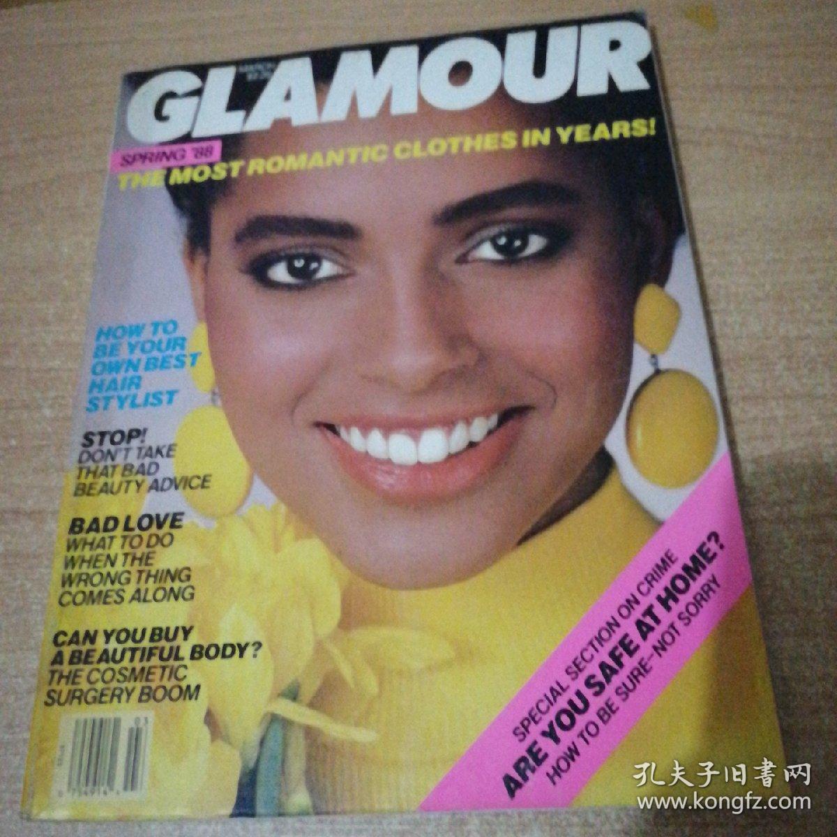GLAMOUR MARCH1988