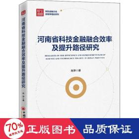 河南省科技金融融合效率及提升路径研究