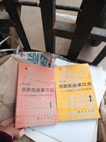 历史在这里沉思1966—1976年记实 1.2（两人本合售）