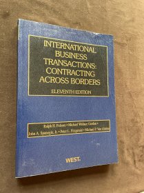 INTERNATIONAL BUSINESS TRANSACTIONS :CONTRACTING A 国际商务交易 ：承包