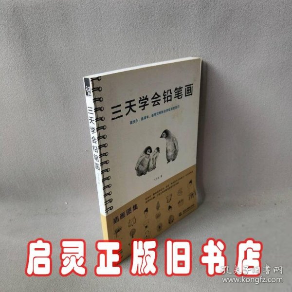 三天学会铅笔画(插画图集)