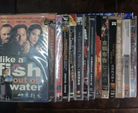 十三部外国电影DVD 简装 大部分全新 合售