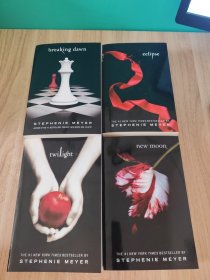 Twilight + new moon + eclipse + breaking dawn英文原版：暮光之城（全四册）[美]Stephenie Meyer（斯蒂芬妮·梅尔） 著Oversea Publishing House9780316015844