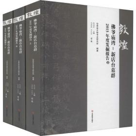 【正版新书】 敦煌爷庙湾-新店台墓群2015年度发掘报告(全3册) 作者 甘肃教育出版社