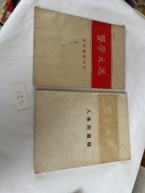 医学文选 1987年第4 8期 家庭保健问答+人体的奥秘 两本合售