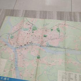 广州交通游览图1982.1