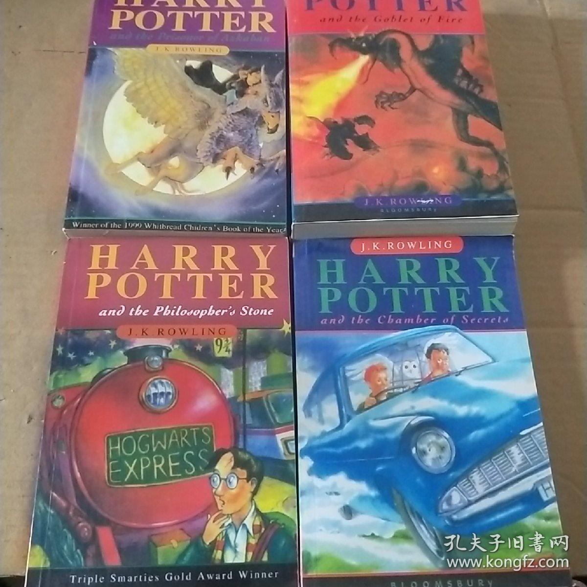 HARRY P0TTER 哈利波特 英文版 7册