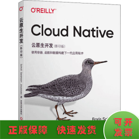 云原生开发：使用容器、函数和数据构建下一代应用程序（影印版英文版）