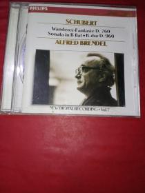 CD SCHUBERT Wanderer_FantSonata inBfIat,B_durD.960