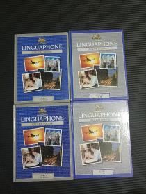 linguaphone English course（四本合售:level 3 textbook+手册，level 4 textbook+手册）