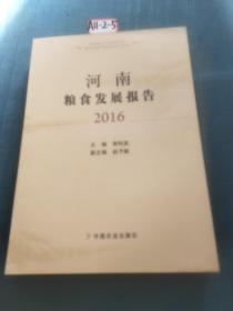 河南粮食发展报告（2016）