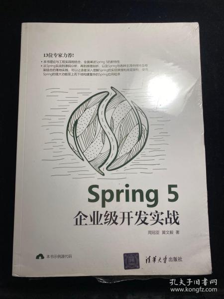 Spring5企业级开发实战  全新未拆封！