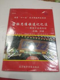 右脑思维快速记忆法:帮孩子走进名校(光盘4张).