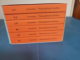 Aristoteles / Philosophische Schriften 6册全  亚里士多德《哲学著作集》包邮
