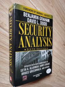 Security Analysis, 6/e 6ED：Sixth Edition, Foreword by Warren Buffett