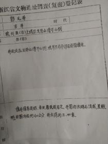 杭州上城区郭儿井老井 云居山清平山边 省军区司令部围墙地边，传为郭璞儿子建造，井圈为太湖石筑成，宋代时期古井 老照片及油印资料，杭州上城区很多井，保存完好，附文物遗址登记表