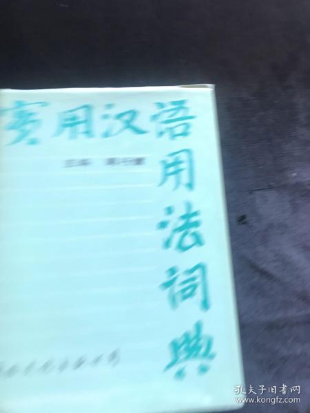 实用汉语用法词典