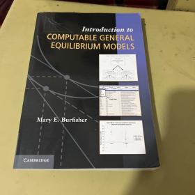 Introduction to Computable General Equilibrium Models