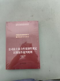 公司法上效力性强制性规定识别案件裁判规则