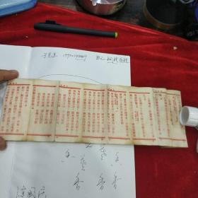 民国旧书   2209 -6        民国袖珍本经折装佛经《金刚经心经阿弥陀经讚佛偈净土文普门品大悲咒观音偈》，正反印,9*3.8厘米