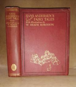 1898 Hans Christian Andersen's Fairy Tales 《安徒生童话集》著名画家希思•罗宾逊绘本珍贵初版本 品佳 绝美彩色插图