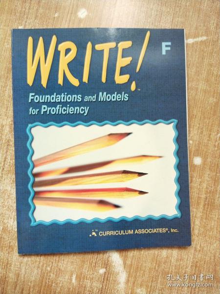 WRITE/F Foundations and Models for Proficiency