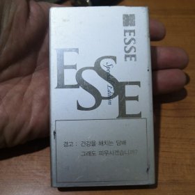 限量版韩国ESSE吕制烟盒一个