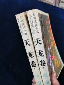 天龙卷（上下全二册）：台湾武侠小说九大门派代表作. 讽世喻世派【高庸著。前有叶洪生先生台湾武侠小说九大门派代表作总编序。】