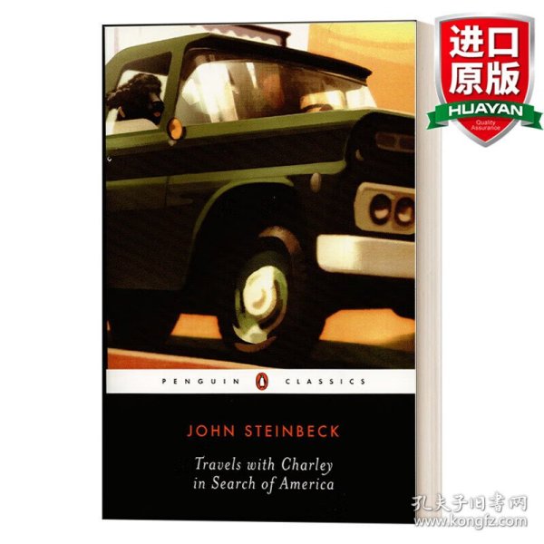 英文原版 Travels with Charley in Search of America 查利偕游记 诺贝尔文学奖 John Steinbeck 英文版 进口英语原版书籍