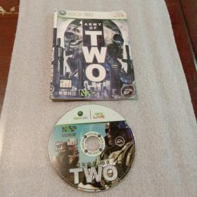 ARMY OF TWO：无间特工 XBOX360 LIVE光盘1张 ( XOJ296  无书  仅光盘1张)