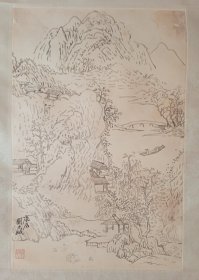 刘子久课徒画稿（画126）