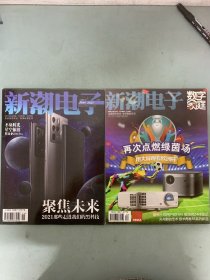 新潮电子.数字家庭 2021年 6月上、下总第494、495期 共2本合售 杂志