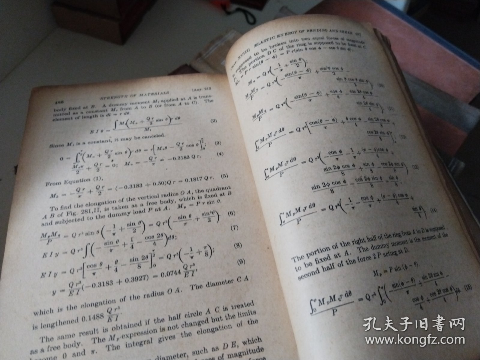 strength of materials 布面硬精装