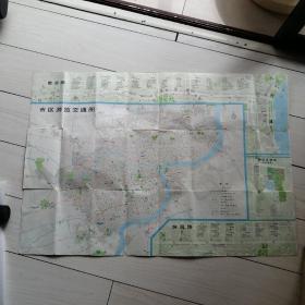 1982上海游览交通图