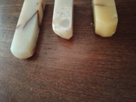 书画家旧藏老寿山红芙蓉石等3个合售