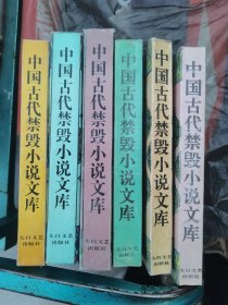 中国古代禁毁小说文库 6本